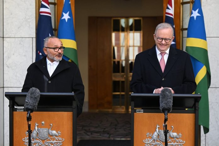 PM Wale pledges Australia reset as Solomon Islands reviews China pact