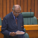 Dr Marat presents Bougainville Affairs Bipartisan report