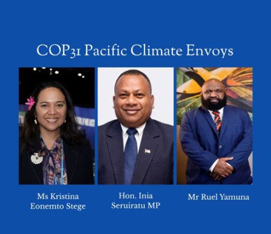 COP31 Pacific Climate envoys to elevate Climate Change impacts on global stage
