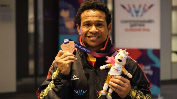 PNG’s Morea Baru wins Pacific’s first medal at Commonwealth Games