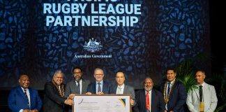 Prime Ministers sign landmark Pacific Rugby League Partnership