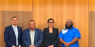 Minister Tabuya holds bilateral talks with Pacific climate envoys and Australian Minister for Climate Change