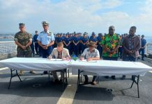 Solomon Islands, U.S sign Shiprider agreement to protect maritime domain