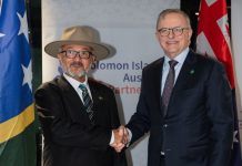 Australia, Solomon Islands begin talks on comprehensive treaty as Albanese announces education package