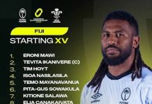 Flying Fijians name powerful side for Wales opener