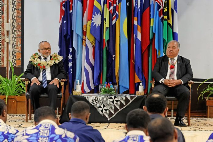 SG Waqa backs Forum Chair, calls for unity to drive Pacific agenda