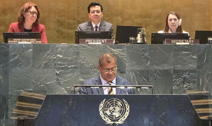 Tuvalu says attaining global prosperity goals requires boost for poor nations