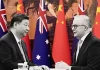 Australia’s PM pressured to confront China over missile test