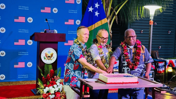 U.S. and Solomons deepen partnership