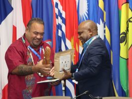 History for Wallis-et-Futuna as Chair of the Fifth SPREP Executive Board Meeting
