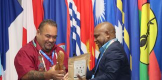 History for Wallis-et-Futuna as Chair of the Fifth SPREP Executive Board Meeting