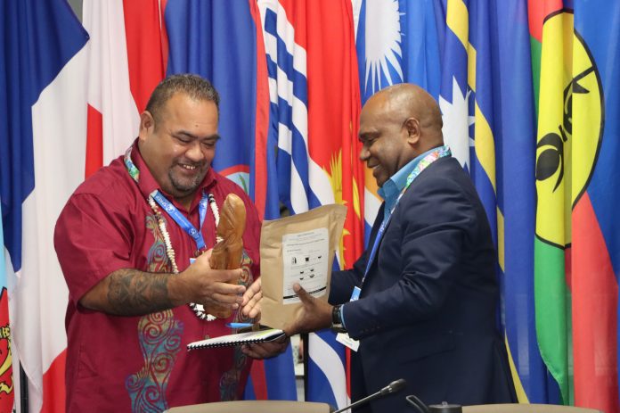History for Wallis-et-Futuna as Chair of the Fifth SPREP Executive Board Meeting