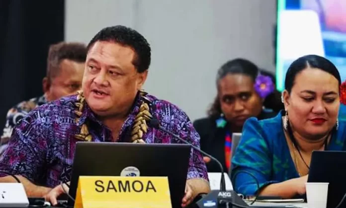 Samoa pushes stronger fish stock monitoring and EEZ security at WCPFC meeting