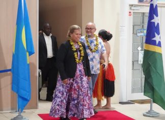 Outgoing Forum Chair Wale leaves Palau as no- confidence motion rocks Solomon Islands