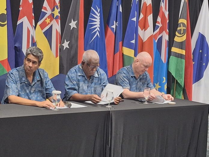 Forum Leaders demand warning after China missile test over Pacific, Nauru dissents