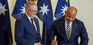 Australia treaty commitee clears Air services deals with Kiribati, Naoero