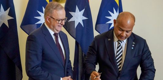 Australia treaty commitee clears Air services deals with Kiribati, Naoero