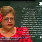 Samoa calls for climate finance reform as island states face mounting pressures
