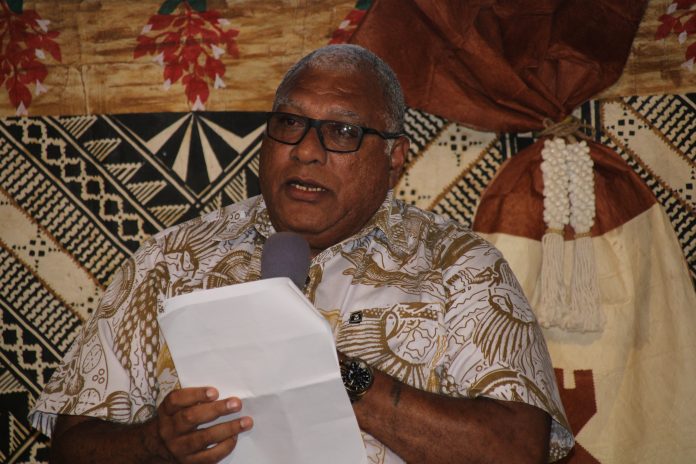 Pacific communities must have their climate solutions heard at COP31, says former Fiji President Katonivere