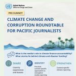 Pacific journalists urged to scrutinise climate finance
