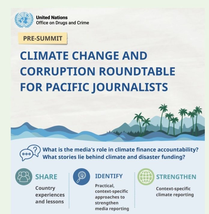 Pacific journalists urged to scrutinise climate finance