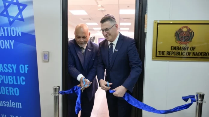 Naoero opens embassy in Jerusalem, drawing regional and international condemnation