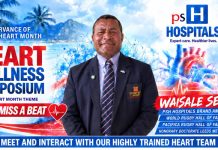 “Don’t miss a beat” in heart health push: Serevi urges Fijians