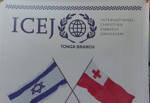 Tonga Christian group backs Israel’s Pacific Islands Forum partnership
