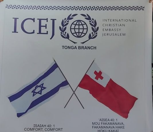 Tonga Christian group backs Israel’s Pacific Islands Forum partnership