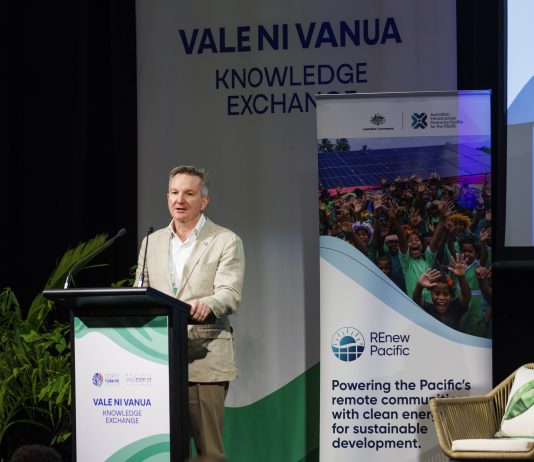 Pre-COP climate summit’s low world leader turnout in Fiji and Tuvalu defended by Chris Bowen