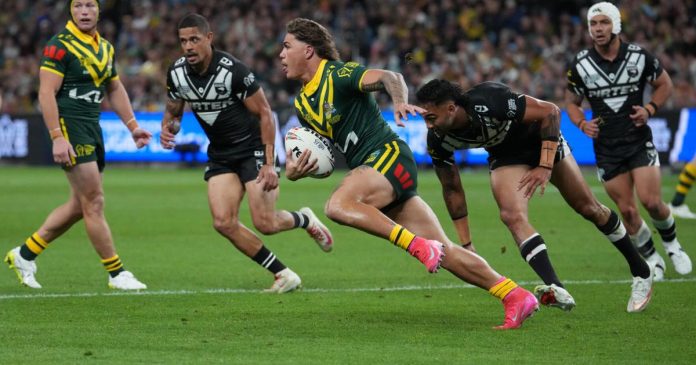 Bostock hat-trick inspires Kangaroos to thrilling 24-22 win over Kiwis in World Cup opener