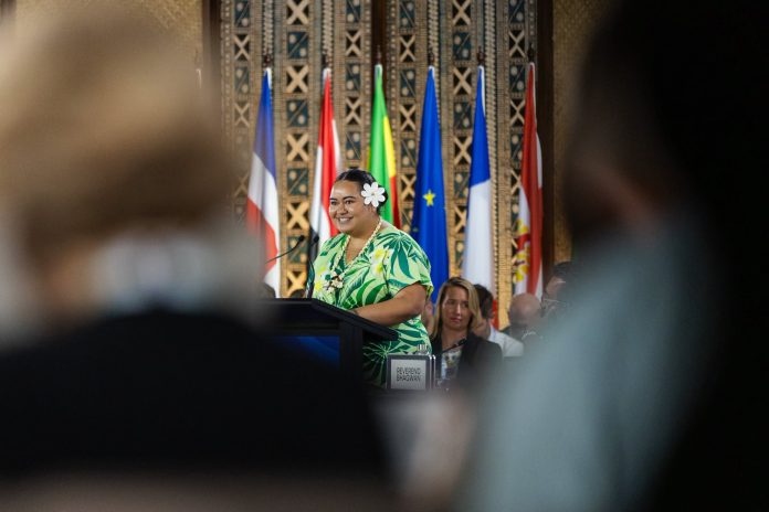 “You now carry responsibility for our future”: Samoan youth climate advocate Fruean