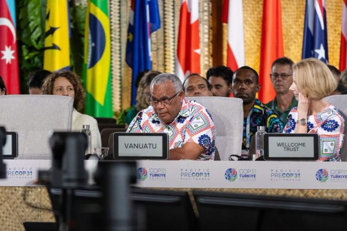 Pacific must take united climate message to COP31: Vanuatu PM Napat