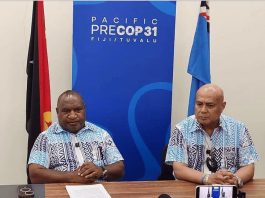PNG commits PGK25 million to Tuvalu land reclamation as Pre-COP leaders see climate vulnerability