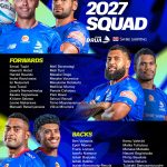 Fijian Drua unveil 2027 squad featuring 29 Flying Fijians and seven new signings