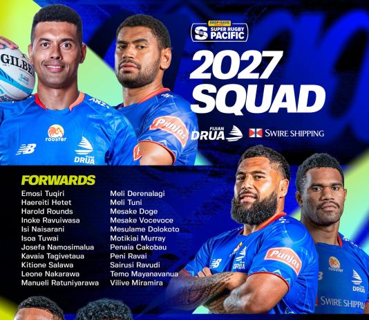 Fijian Drua unveil 2027 squad featuring 29 Flying Fijians and seven new signings