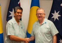 Australia, Palau deepen cooperation on security and development