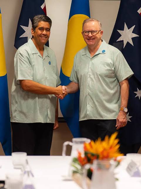 Australia, Palau deepen cooperation on security and development