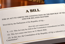 Fiji PM Rabuka to chair proposed special committee on Constitution Bill