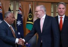 Vanuatu says it expects fall in China’s police presence after signing Nakamal Agreement with Australia