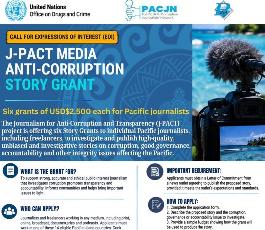 Call for Expression of Interest (EOI) J-PACT Media Anti-Corruption