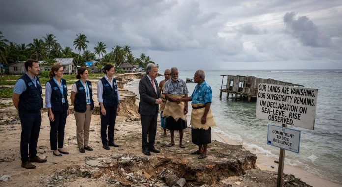 Pacific nations warn UN sea-level rise declaration falls short