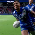 Four-try Fa’alogo leads Samoa’s 74-8 rout of France in Rugby League World Cup opener