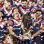 Roosters beat Knights to claim sweet 16th in NRL