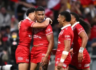 Tonga crush England in World Cup game of death